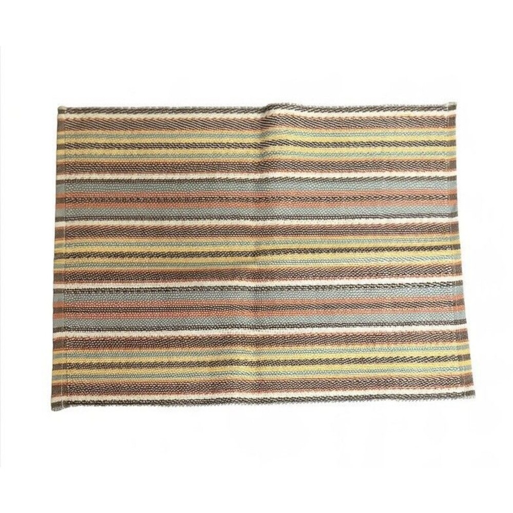 Fiesta Striped Placemats Set of 5 Festive Home Decor